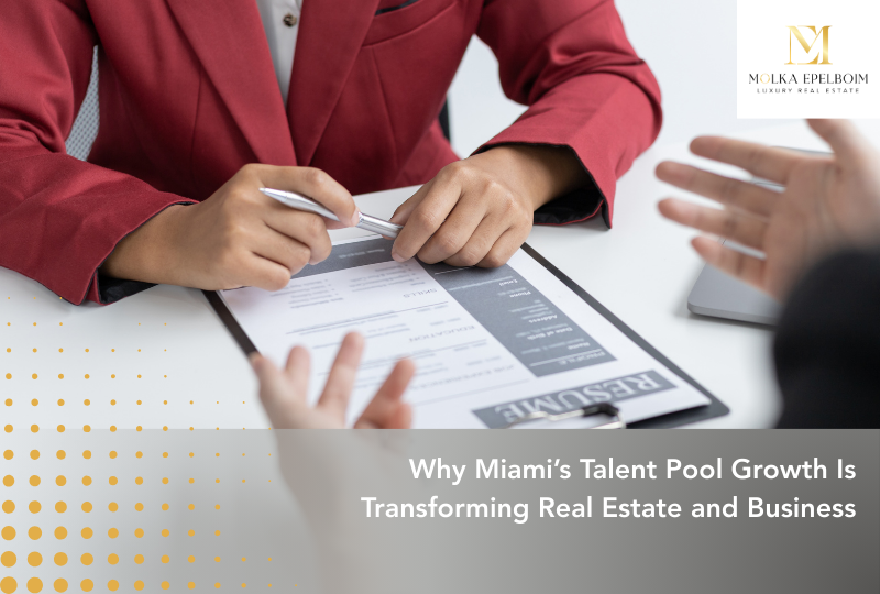 featured image for story, Miami Ranked No. 3 in the U.S. for Fastest Growing Talent Pool: Impact on Real Estate and Economy