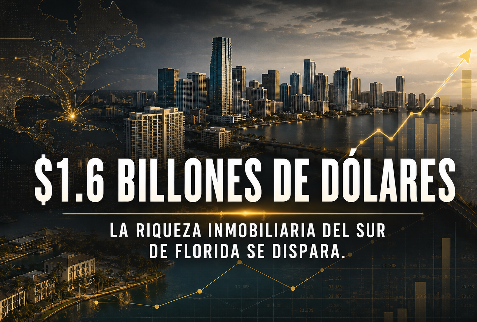 featured image for story, El mercado inmobiliario de 1.6 billones de dólares del sur de Florida impulsa la riqueza regional