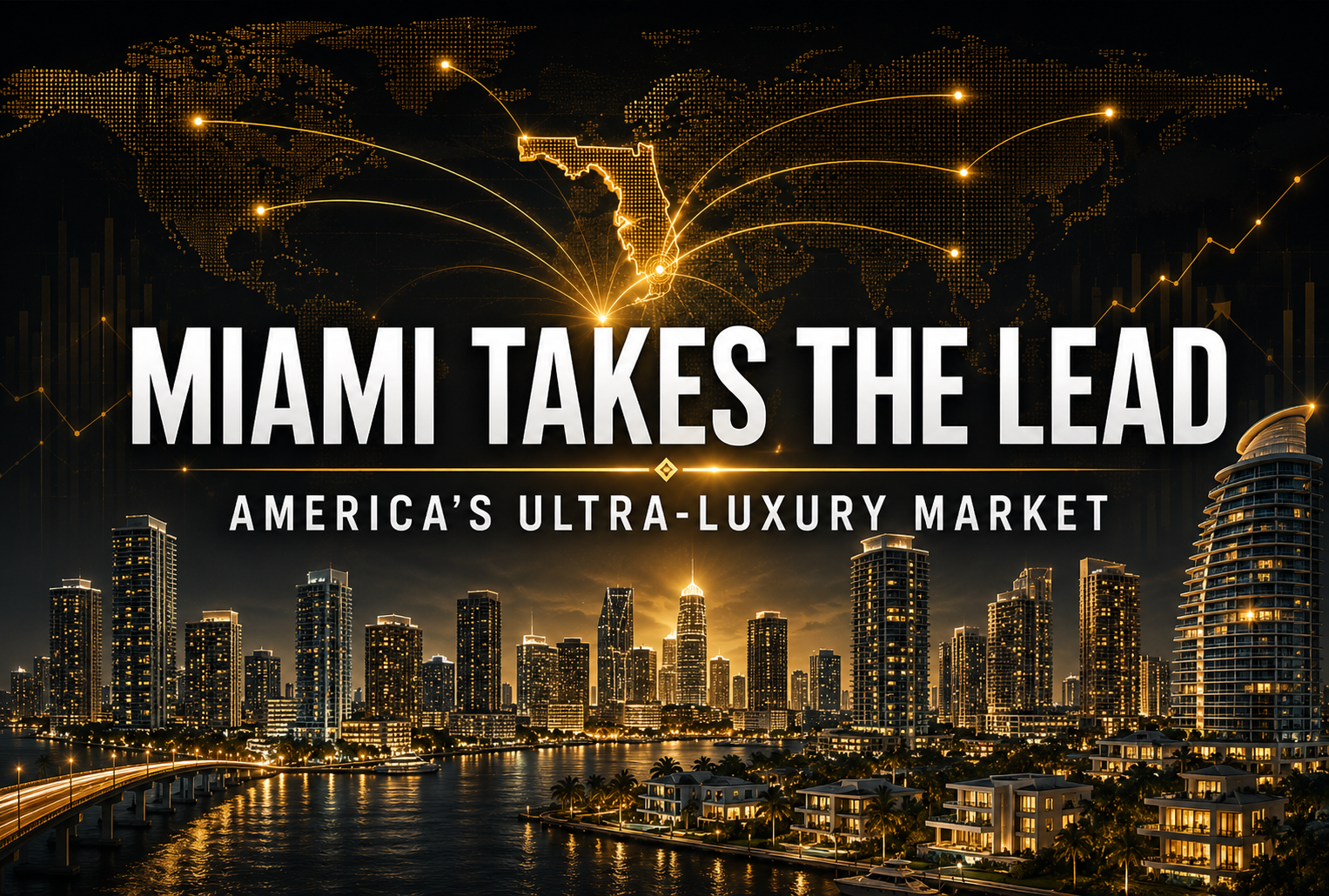 featured image for story, Miami Overtakes New York and the Bay Area as Top Ultra-Luxury Home Market