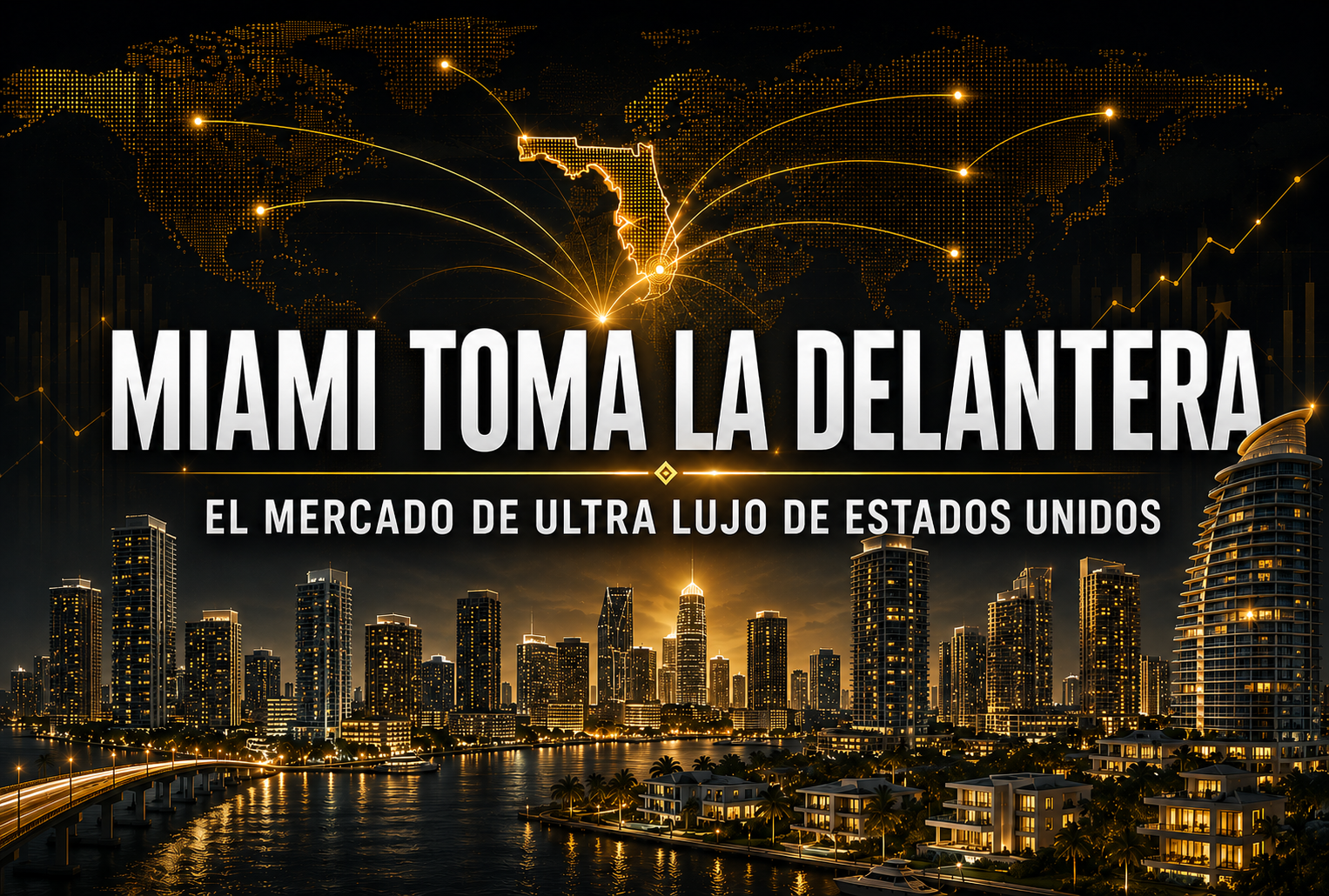 featured image for story, Miami supera a Nueva York y el Área de la Bahía como el principal mercado de viviendas de ultra lujo