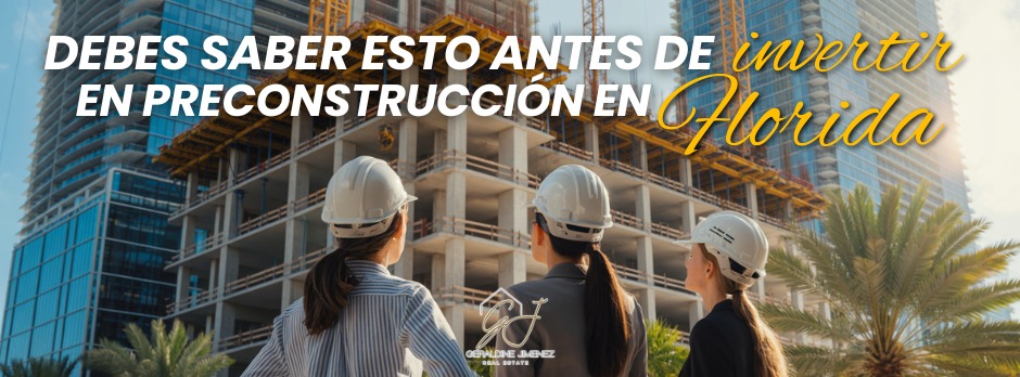 featured image for story, ¿Qué debo saber sobre Invertir en Preconstrucción en Florida?