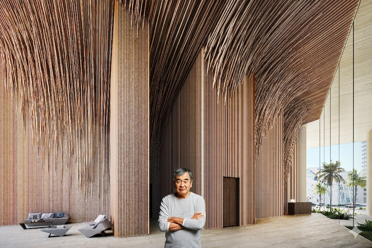 featured image for story, Kengo Kuma Design District Miami