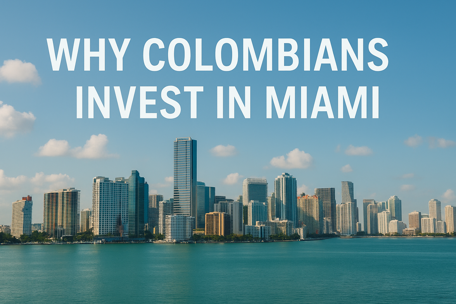 featured image for story, Why Colombians invest in Miami.